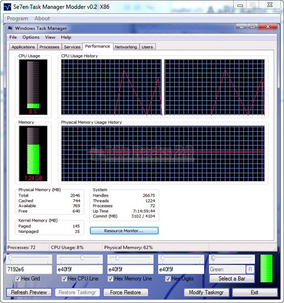 Task Manager Modder