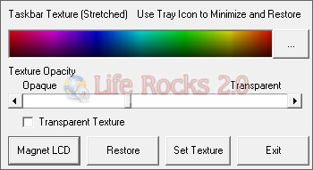 windows 7 taskbar texture