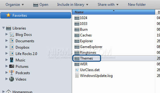 Themes installed