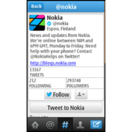 Twitter for Nokia