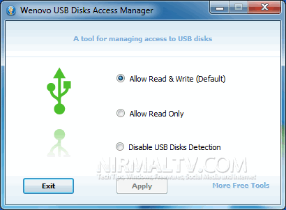USB disk manager