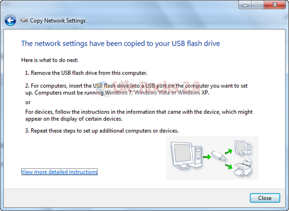 USB Network settings