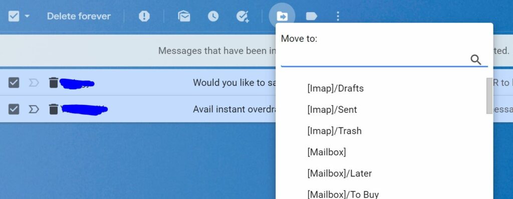 Recover Deleted Emails in Gmail