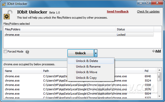 Unlock Files