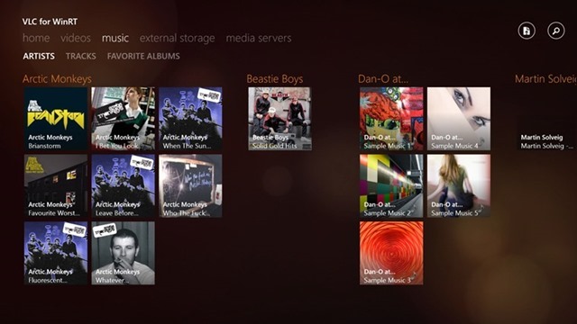 VLC for Windows 8