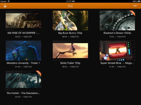 VLC for iPad