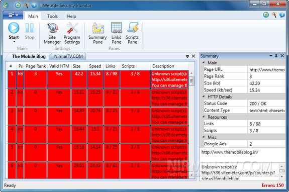 Website Security Monitor