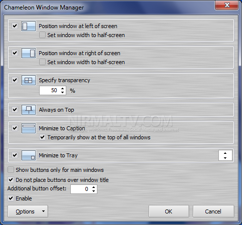 Window Manager Options