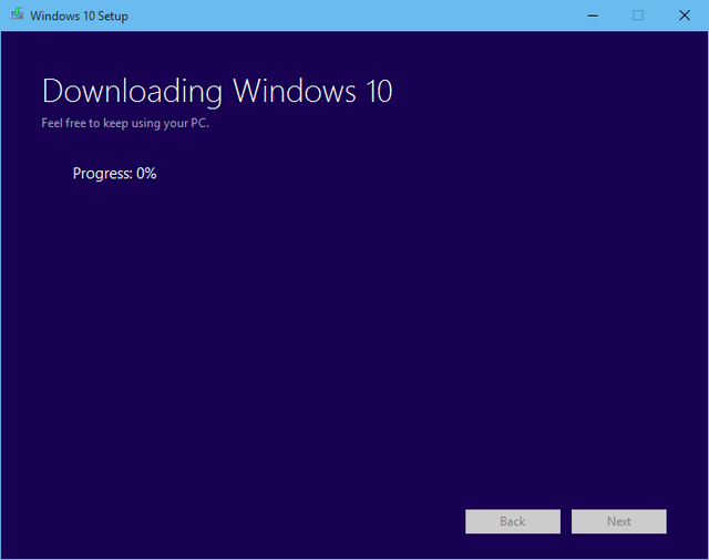Windows 10 iso downloaded