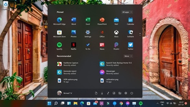 Create a Folder in Windows 11 Start Menu