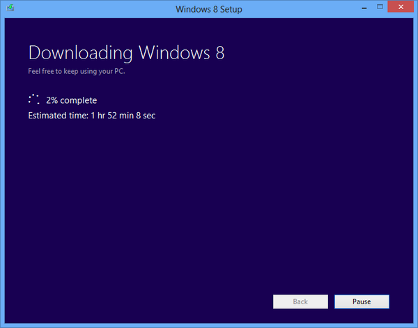 Windows 8 download ISO