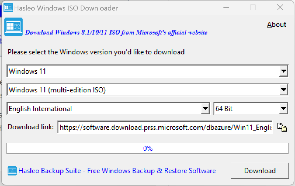 Win iso download