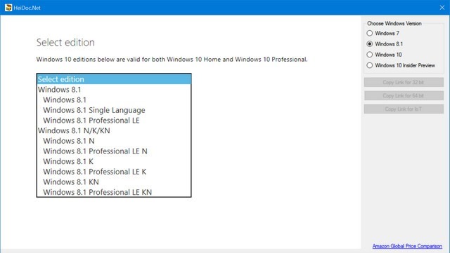 Windows ISO downloader