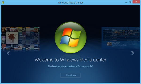 Windows Media Center