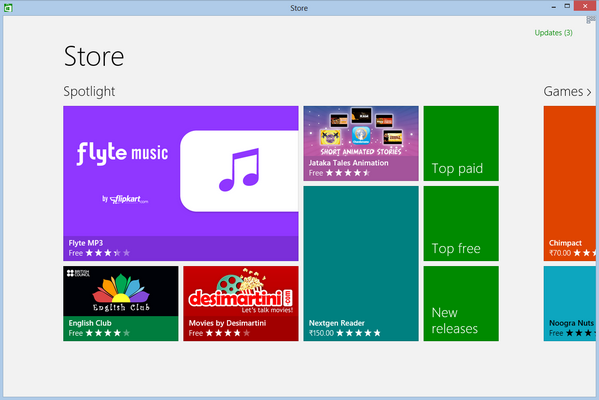 Windows store