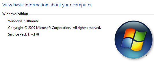 Windows 7 SP1