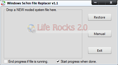 Windows Se7en File Replace
