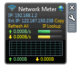 Wired nework meter