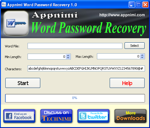 Word Password recovery