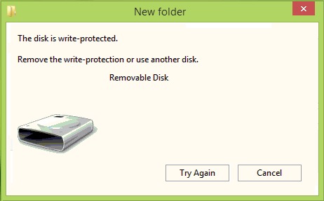 Remove Write Protection from USB Drives