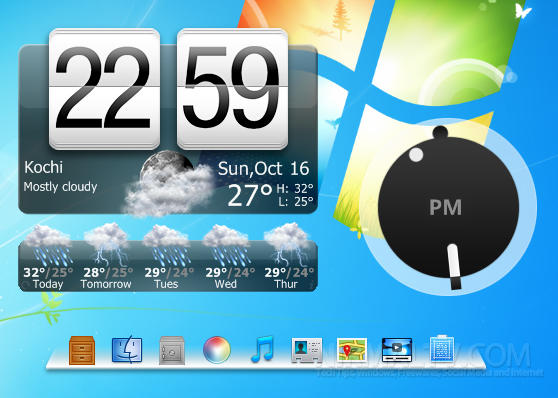 Windy: an SDL3 weather widget that looks like the good old Windows Vista/7  widget : r/C_Programming