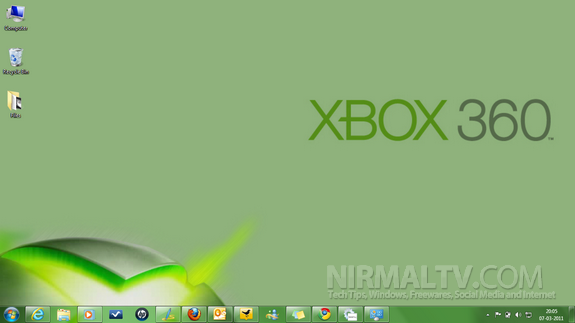 Xbox theme for Win 7