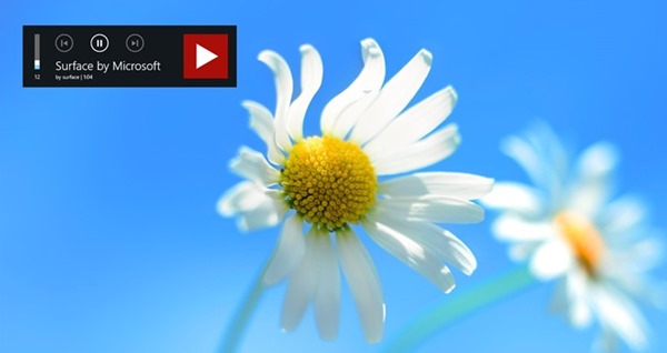 Youtube for Windows 8 background