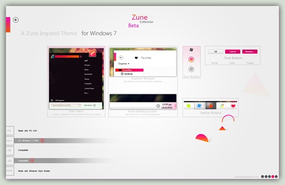 Zune_Collection_for_Win7_Beta_by_giannisgx89.png