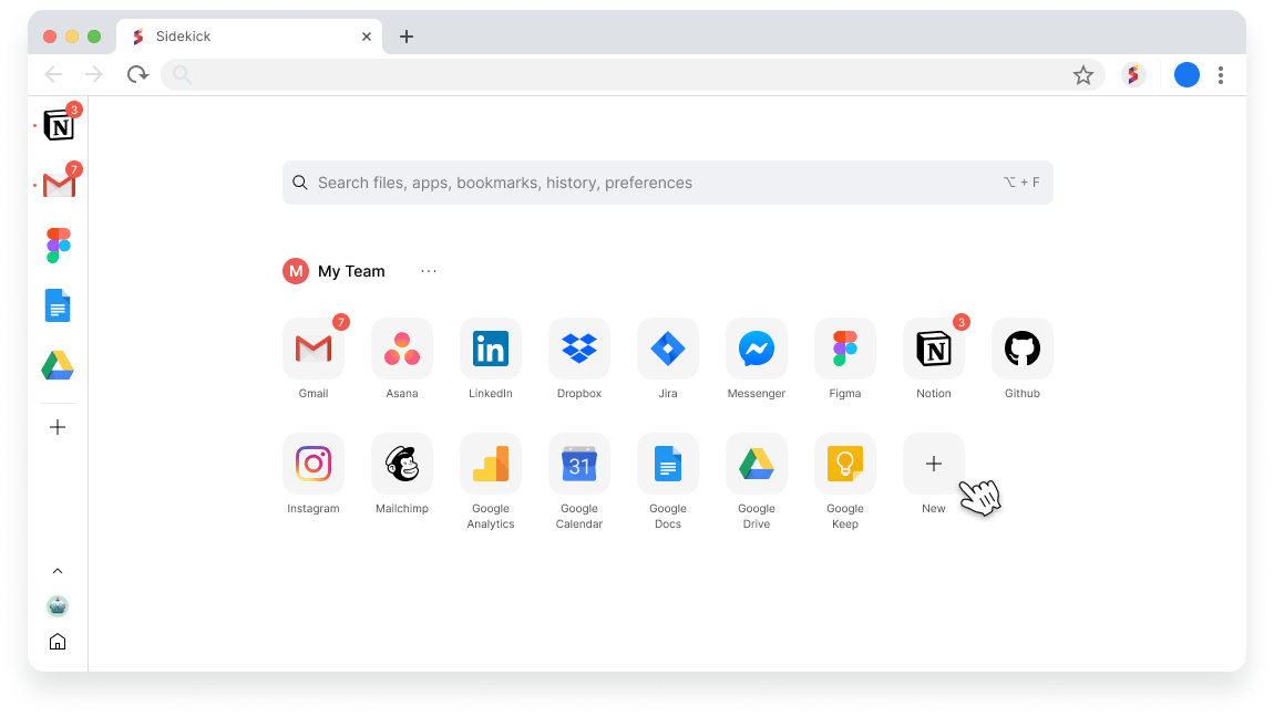 sidekick web browser