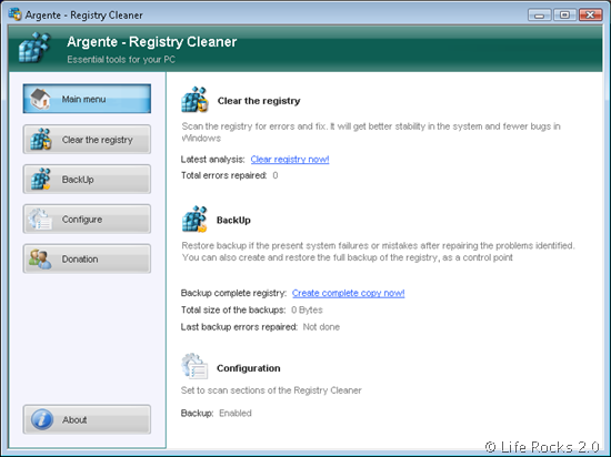 Argente-Registry-Cleaner