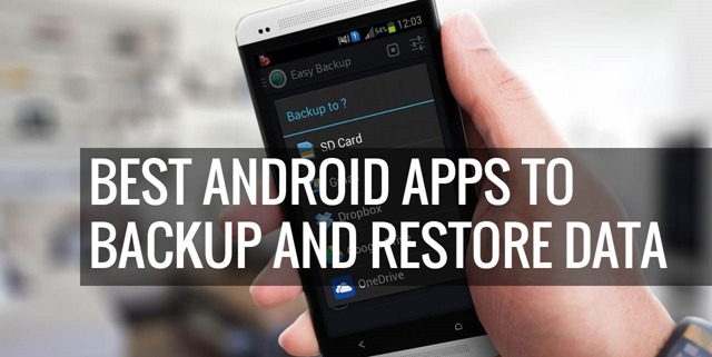 backup and restore android apps