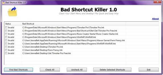 bad_shortcut_killer