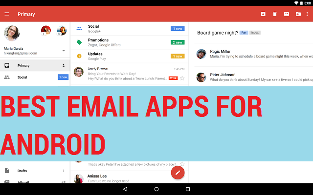 best email apps for Android