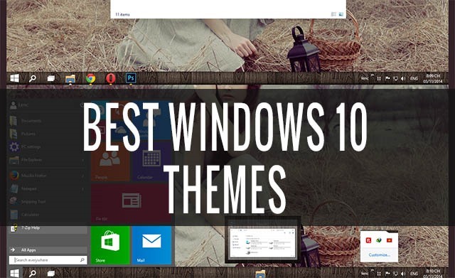 8 Best Windows 10 Themes