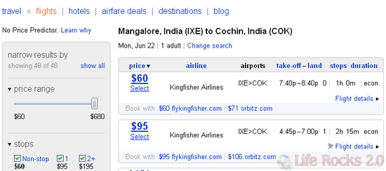 Best airfare deals