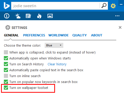 How to Set Bing Wallpapers as Desktop Wallpaper on Windows 10