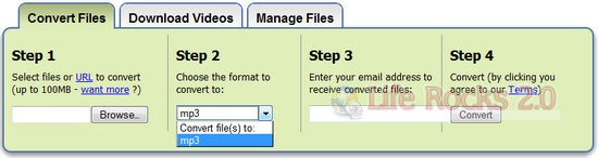 Convert documents to Mp3