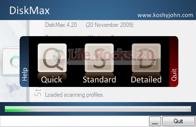 diskMax option