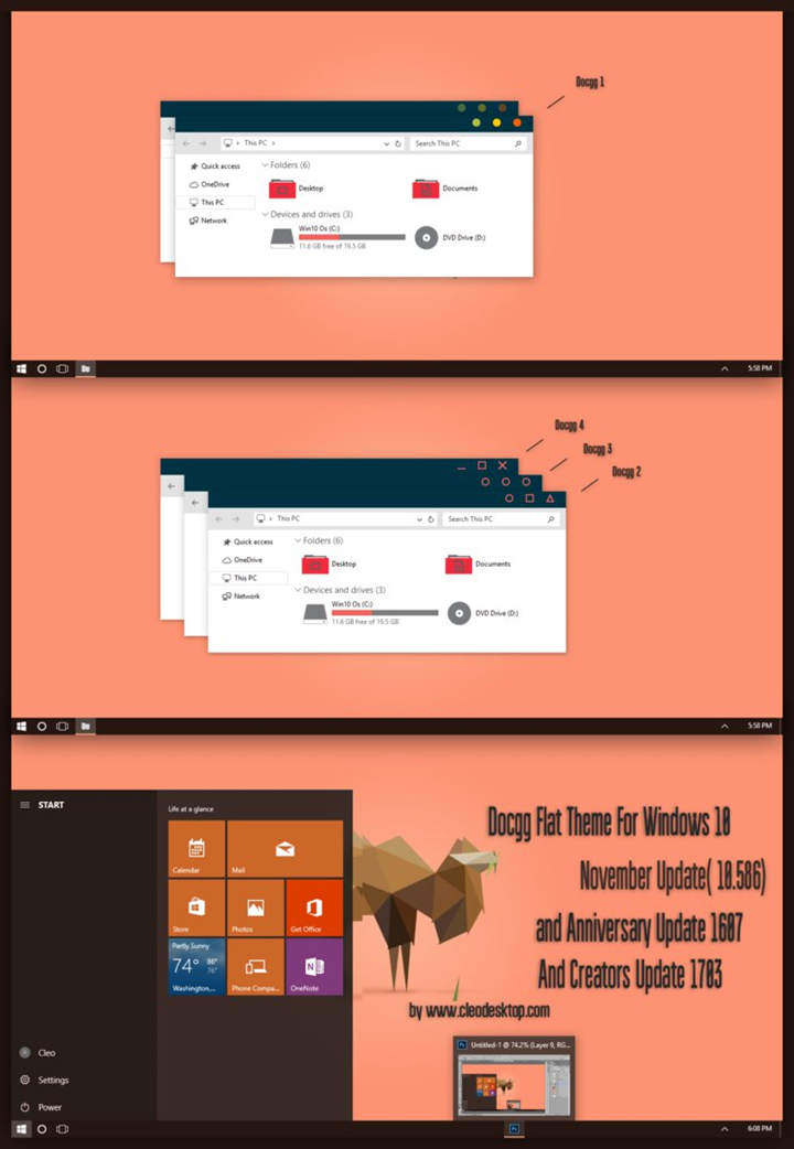 Windows 10 themes download