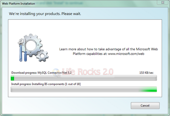 downloading MySql