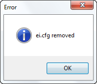 ei.cfg removed