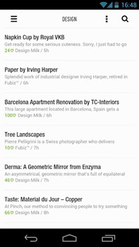 feedly app