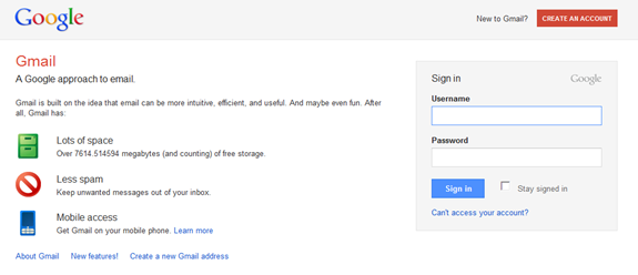 gmail login