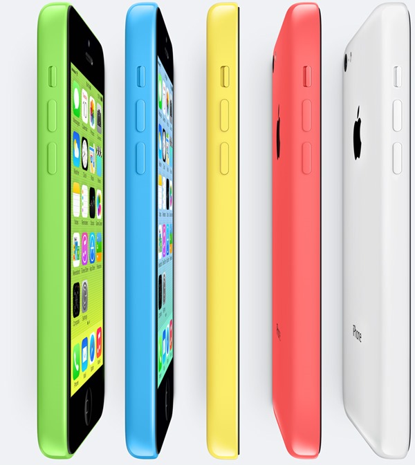 iPhone 5C colors