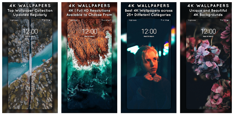 5 Best 4K High Resolution Wallpapers for Android
