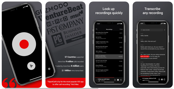 Call Recording Apps for iPhone
