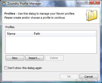 Zoundry Profile Manager