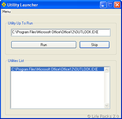Utility Launcher