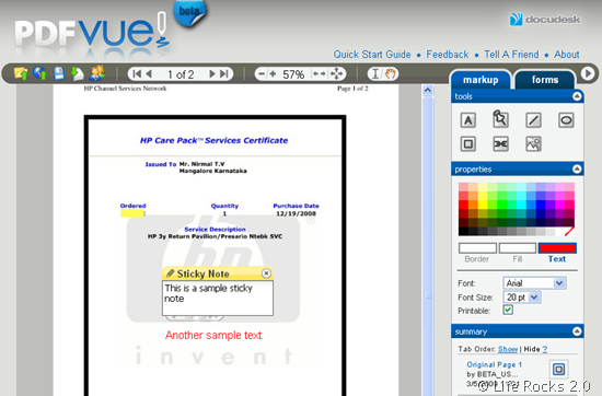 PDFVue Editor