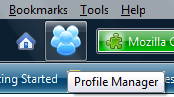 Profile Manager Button